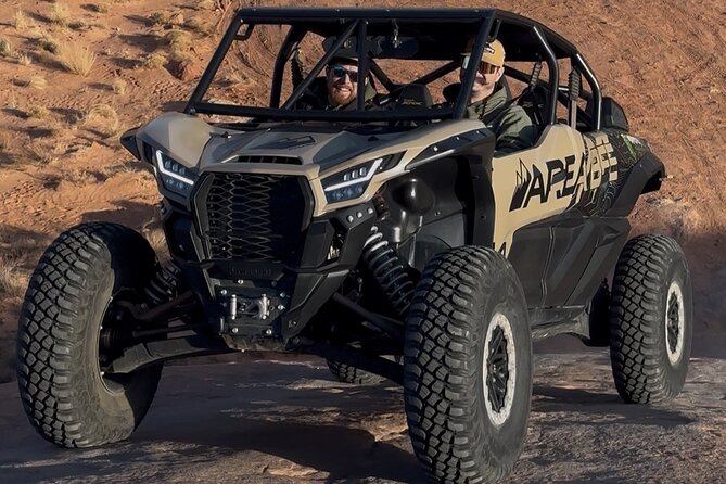 2.5 Hour Moab Hell's Revenge You Drive Off Road UTV Tour - The 2.5-hour route: Abyss Canyon, Colorado River Overlook, Dinosaur Tracks