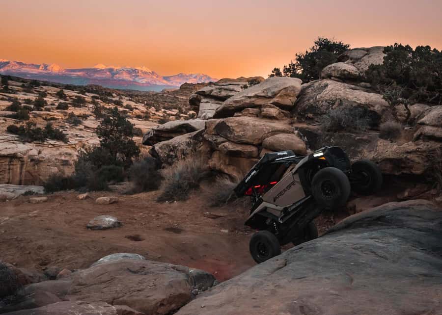 3.5 Hour HELL'S REVENGE and FINS & THINGS You Drive UTV Tour - Moab UTV thrills start at AreaBFE Tours on N Main St