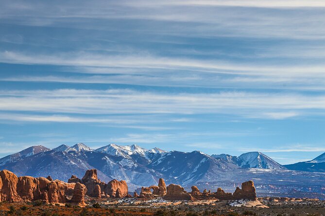 3-Hours Sunset Arches National Park Pavement Sights Tour - Comfort and timing: A/C van, small-group pacing, and late-start risk