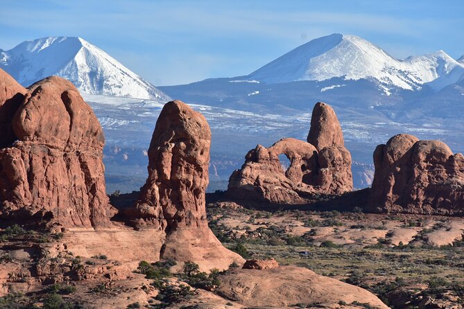 Arches National Park 4x4 Adventure from Moab - Leaving Doc Williams Point: the backcountry driving starts