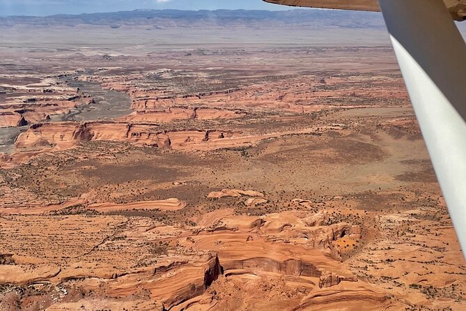 Arches National Park Airplane Tour - If Mill Canyon Dinosaur Trail appears: what to expect