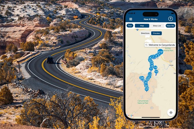 Canyonlands National Park Self-Guided Driving Audio Tour - Canyonlands by car, with an audio guide that finds your turnouts