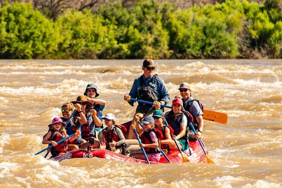 Colorado River : Morning Half-Day Colorado River Rafting - The 4-hour half-day schedule that actually matters (2.5 hours on water)