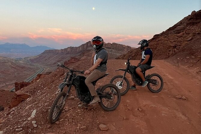 Electric Dirt Bike Tour, Shafer Trail, Canyonlands, Deadhorse - Equipment reality check: rough ride and brake issues do come up