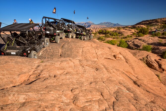 Exhilarating Hells Revenge 4X4- 3 HOUR TOUR - On-Trail Highlights: Canyons, Rock Obstacles, and Dino Footprints
