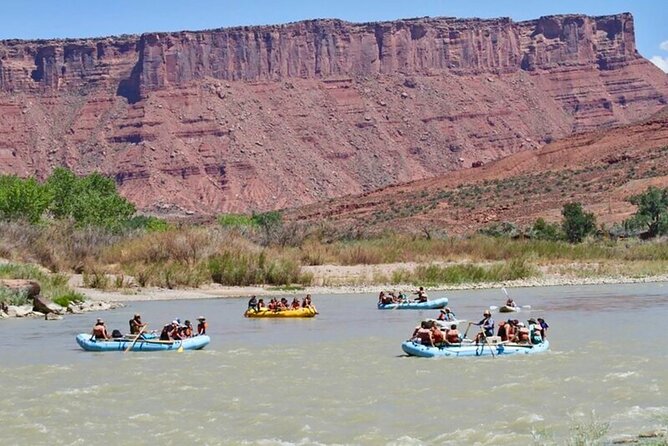 Fisher Towers Rafting Full-Day Trip from Moab - Your full-day flow: from morning put-in to beach lunch and back