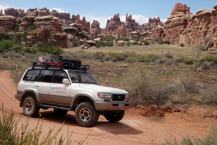 From Moab: Canyonlands Needle District 4x4 Tour - Devils Kitchen Vistas and Chesler Park Panoramas