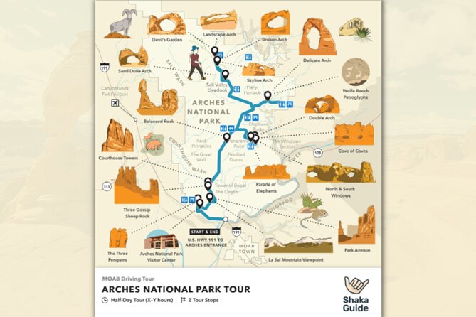 Full-Day Audio Driving Tour of Arches National Park - Price and value: $12.79 per group is the big story