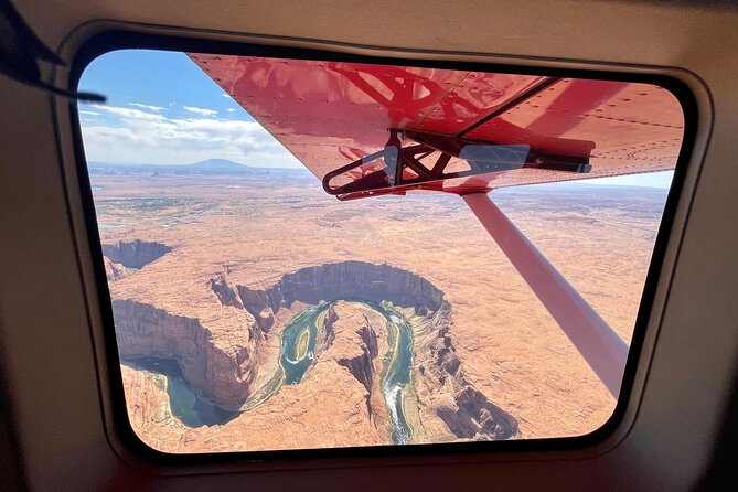 Lake Powell & Canyonlands National Park Scenic Charter - Horseshoe Bend: the 270-degree cut you can’t fully grasp from the road