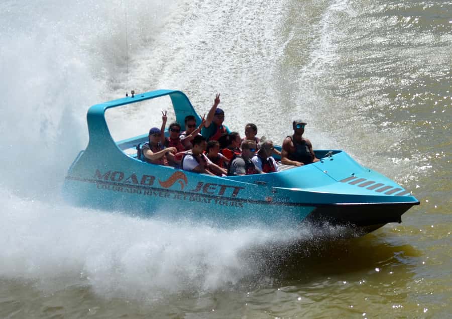Moab: 2-Hour New Zealand style Adventure Jet Boat Tour - Red rock views you can actually feel, not just photograph