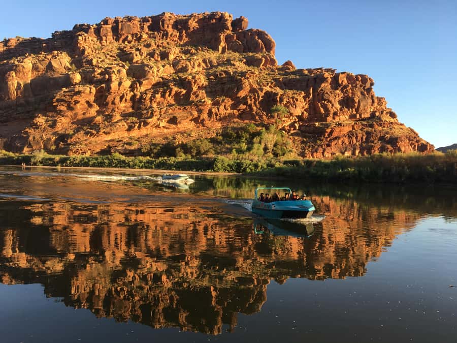 Moab: 2-Hour New Zealand style Adventure Jet Boat Tour - Safety and comfort: you get the life jacket and a real safety vibe