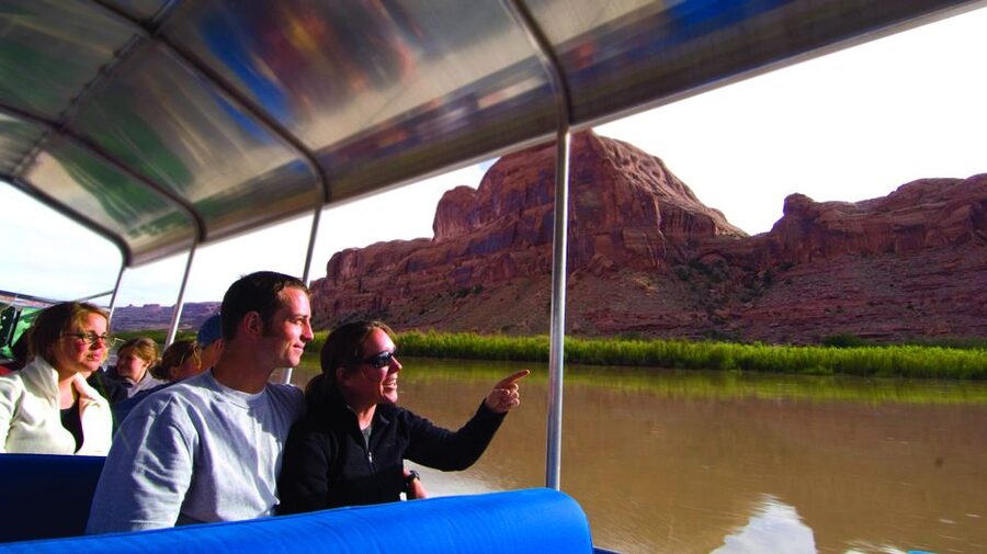 Moab: 3-Hour Jet Boat Tour to Dead Horse Point State Park - Where you meet the river: 1861 N Hwy 191 (and a few steps)
