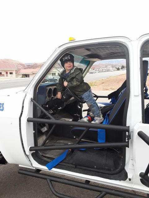 Moab: 3-Hour Scenic 4x4 Off-Road Adventure - Red rock canyon views from an open-air vehicle