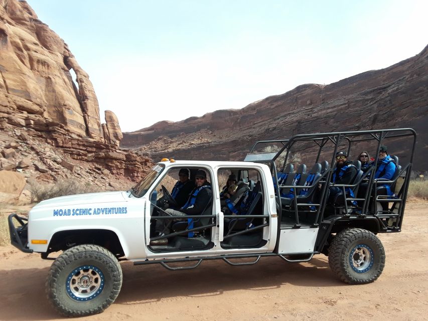 Moab: 3-Hour Scenic 4x4 Off-Road Adventure - Getting there: Moab Reservation Center, waiver time, and trail expectations