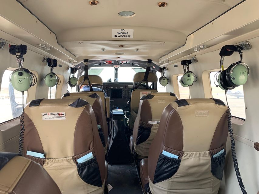 Moab: Arches National Park Airplane Tour - The Pilot and Headsets: How the Commentary Improves Your Photos