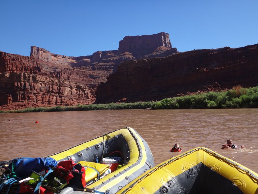 Moab: Calm Water Cruise in Inflatable Boat on Colorado River - Dead Horse Point plus Native American art and ruins along the way
