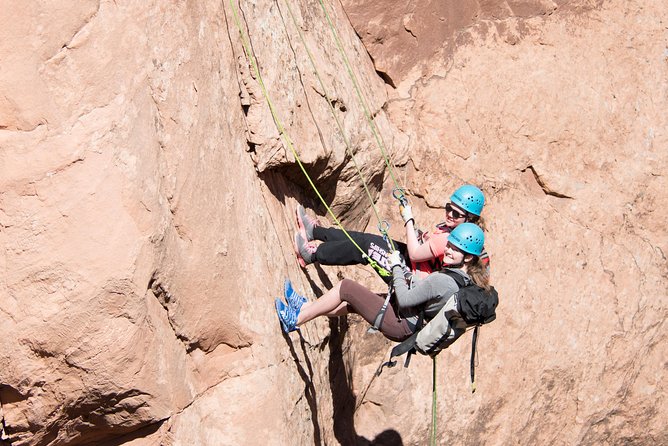 Moab Canyoneering and Packrafting Combo - Morning Start at Desert Highlights and Getting Fitted Fast