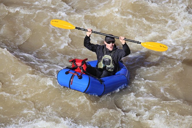 Moab Canyoneering and Packrafting Combo - Hiking Across Ancient Sand Dunes to Your First Rappel