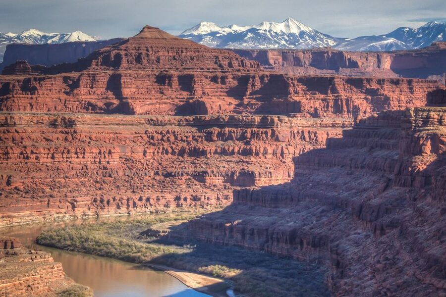 Moab: Canyonlands National Park 4x4 White Rim Tour - Shaffer Trail Switchbacks: The Mesa-Top Finish View