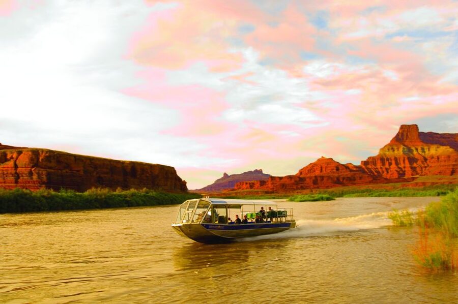 Moab: Colorado River Sunset Boat Tour with Optional Dinner - The Canyonlands stories your guide turns into real understanding