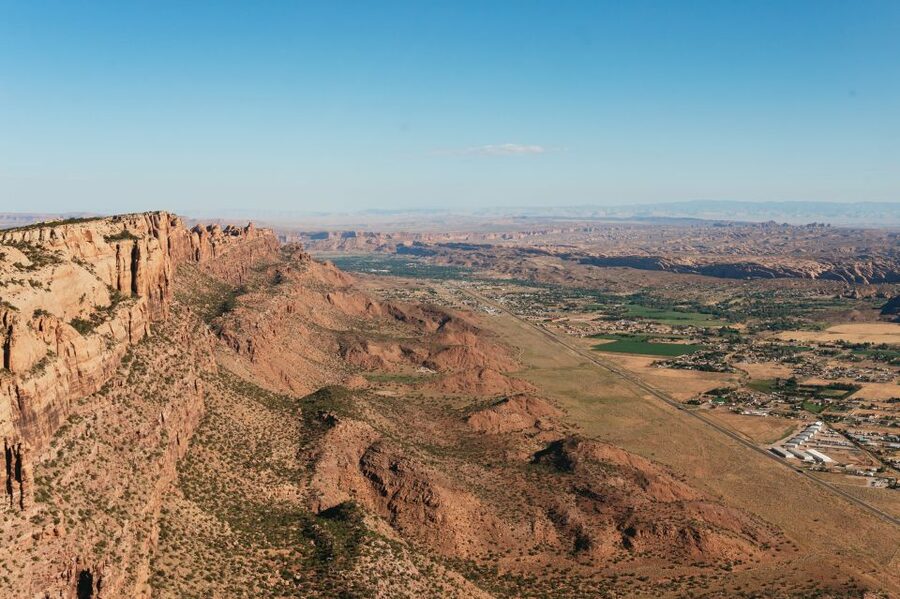 Moab: Corona Arch Canyon Run Helicopter Tour - Behind the Rocks Wilderness: fins and arches you can only see from above