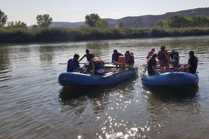 Moab Full-Day White Water Rafting Tour in Westwater Canyon - Getting started at Adrift Adventures (and getting wet on purpose)