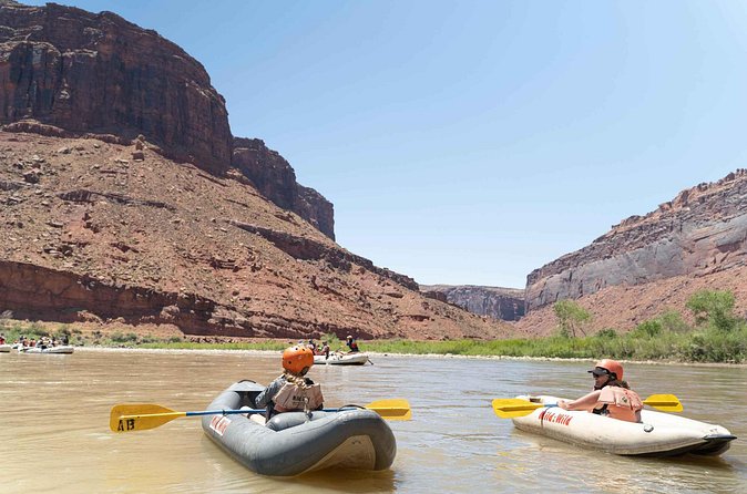 Moab Half Day Kayaking Trip - Colorado River - Mild rapids, real paddling effort, and why you might wait for the fleet