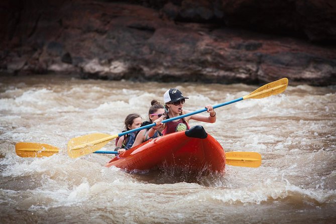 Moab Half-Day Rafting Trip - Rapids that fit families: Cloudburst and Rocky Rapid at a fun level