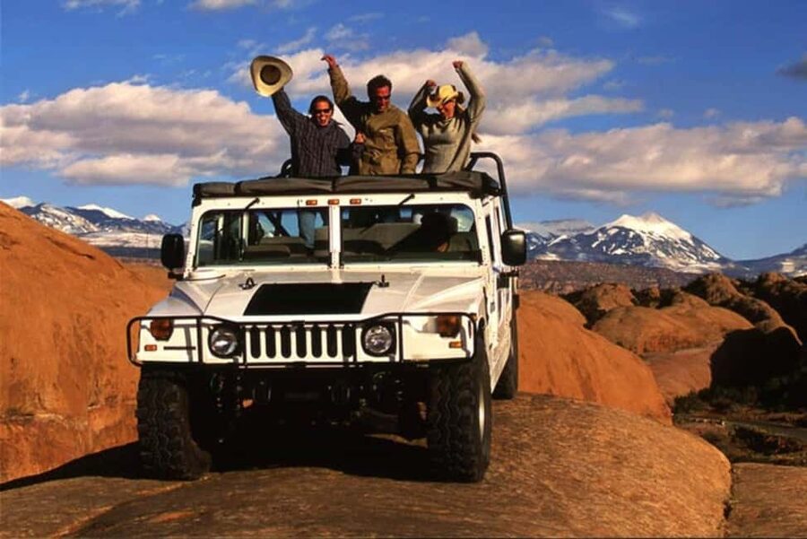 Moab: Hell's Revenge Hummer Adventure - First stop: Getting on the Hell’s Revenge Trail fast