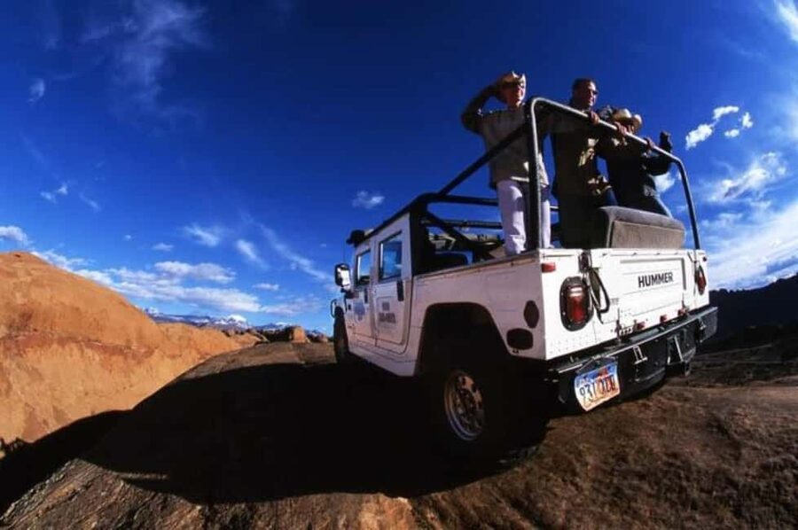 Moab: Hell's Revenge Hummer Adventure - What you’re riding: Hell’s Revenge in an H-1 HUMMER