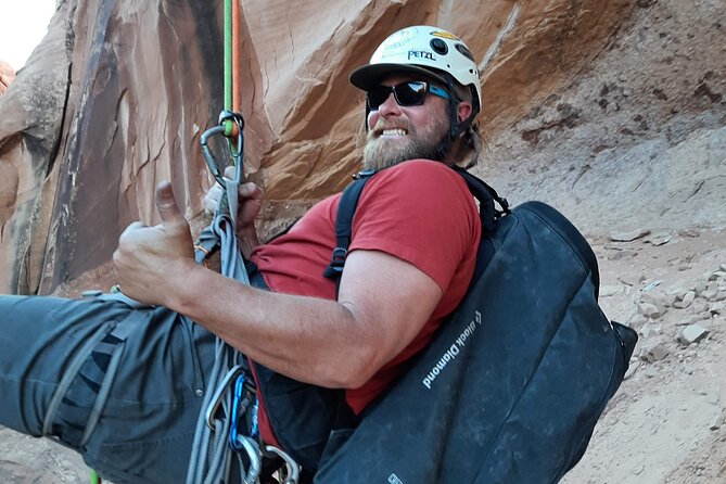 Moab Rappeling Adventure: Medieval Chamber Slot Canyon - Medieval Chamber: the slot canyon moment people talk about