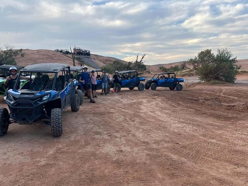 Moab: U-Drive UTV Sunset Guided Adventure on Hell's Revenge - What you learn out there: natural history and ancient cultures