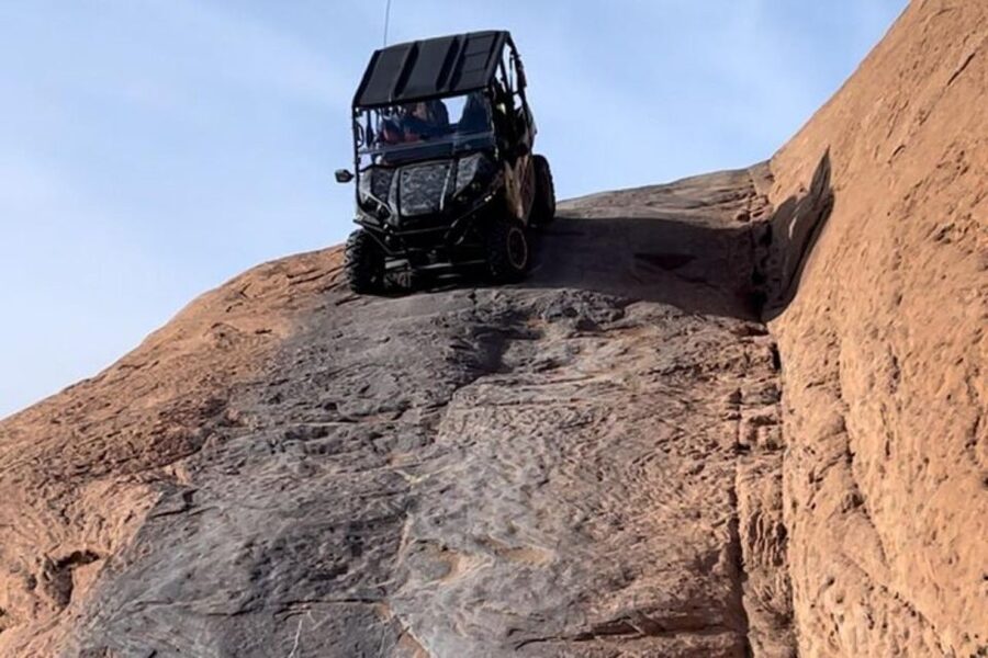 Moab: You Drive Guided Hell's Revenge UTV Tour - You Drive: What It Feels Like in a Kawasaki Side-by-Side