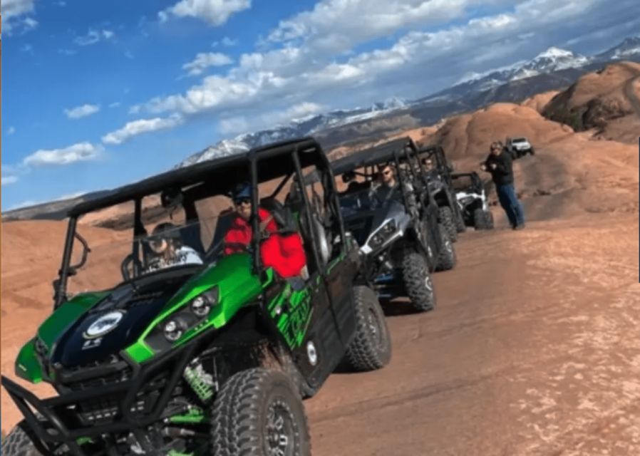 Moab: You Drive Guided Hell's Revenge UTV Tour - The Headsets and the Guides Who Keep It Fun
