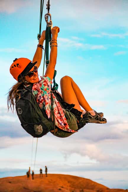 Moab: Zip Line Adventure - The 20-Minute Off-Road Ride on Rugged Terrain
