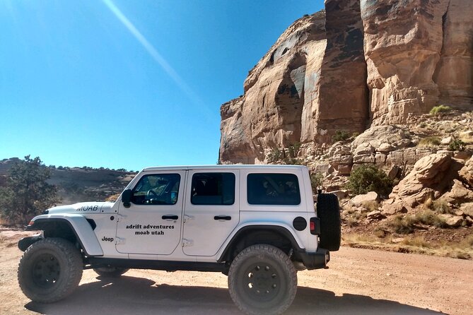 Needles Canyonlands 4X4 Jeep Tour from Moab (3 Person Minimum) - The Needles district from the seat: why the drive feels intense