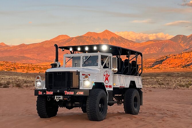 Sunset Tour, Moab, Off-road and Scenic Backcountry - Getting there: Sand Flats meeting point and pickup reality