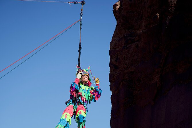 The Moab Rope Swing - Standing on the edge: what the swing actually feels like