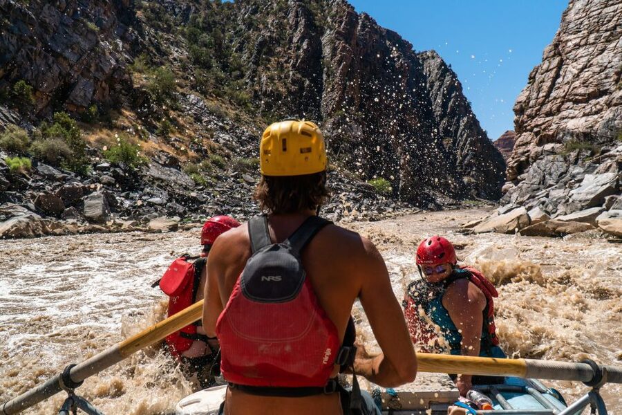 Westwater Canyon: Colorado River Class 3-4 Rafting from Moab - The Rapids Phase: Funnel Falls, Skull, and Sock It To Me