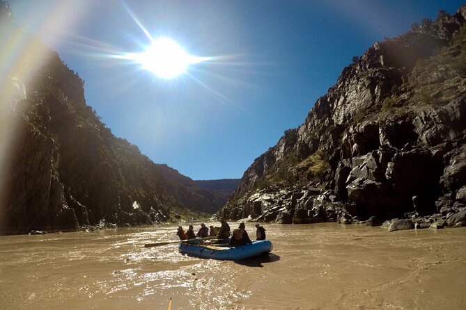 Westwater Canyon Full-Day Rafting Adventure from Moab - The mid-day lunch stop: buffet food and a calmer window to cool down