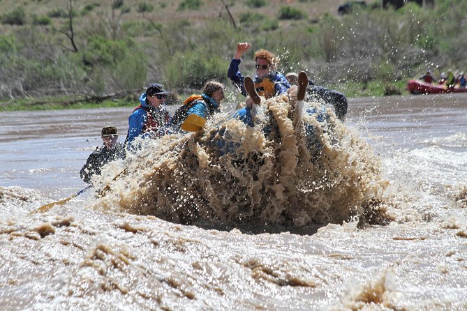 Whitewater Rafting on the Colorado River - Moab Paddle Rafting on the Colorado: Class II Fun in Fisher Towers