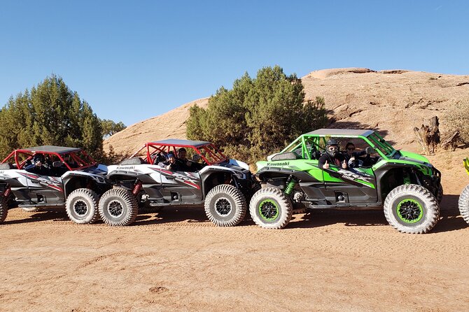 You-Drive 4x4 UTV Adventure–Hell’s Revenge & Fins N’ Things, Moab - Hell’s Revenge in a UTV: driving the thrill, not just watching it
